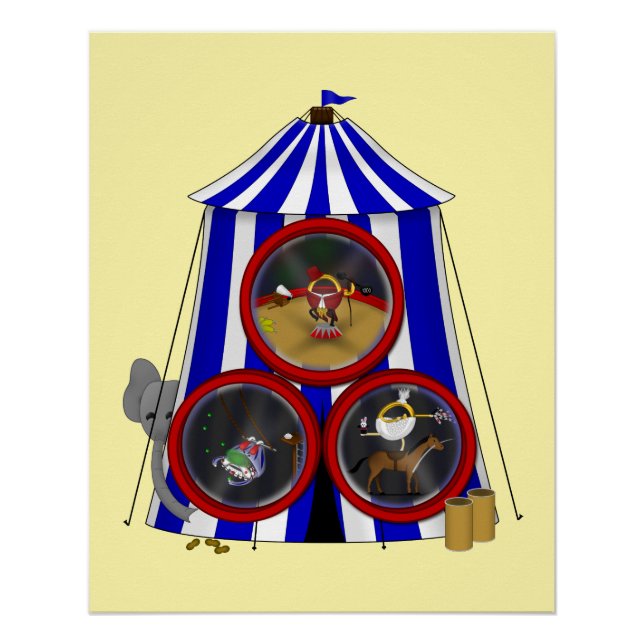 Póster 3 Circo do Anel - (Frente)