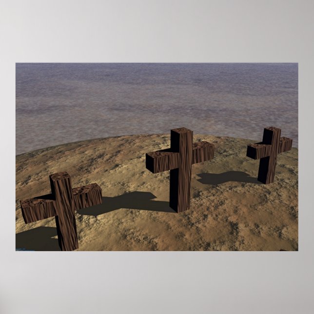 Poster 3 cruzamentos (Frente)