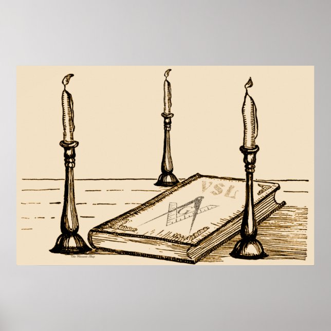 Poster 3 luzes menores (Frente)