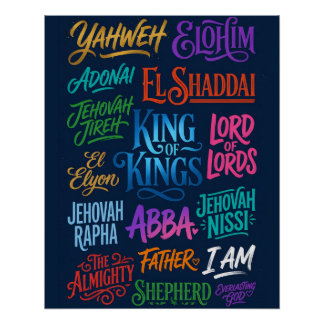 Póster #3 Nomes de Deus