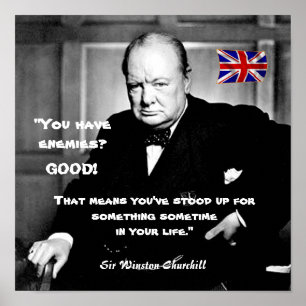 Poster #3 - "On Having Enemies"