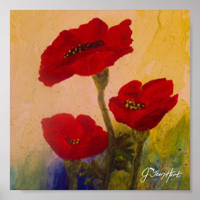 Póster 3 Poppies (Frente)