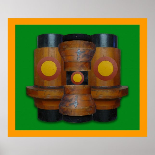 Póster 3 torres 3-Impressão (Frente)