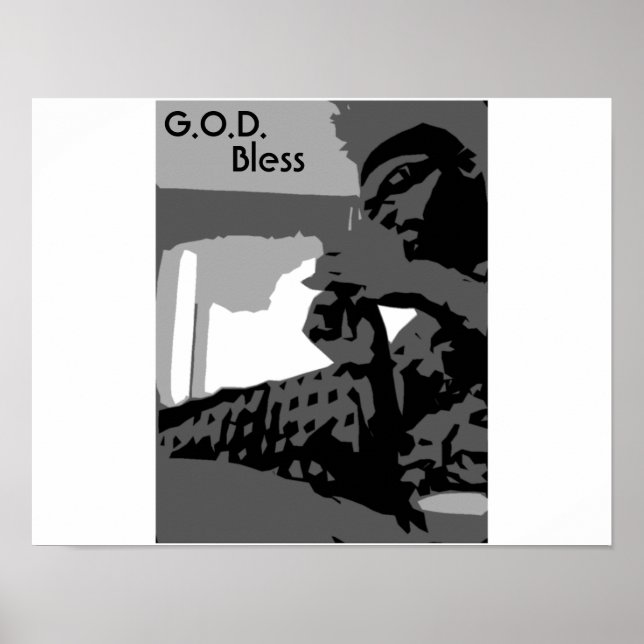 Poster 3color3, G.O.D., Bless (Frente)