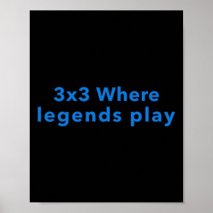Poster 3x3 onde as legendas tocam