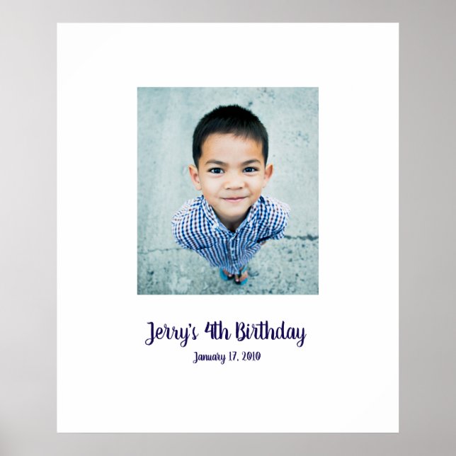 Poster 4º aniversário do 4º aniversário do 4º Sinal de Fe (Frente)