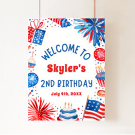 Poster 4º de julho - Sinal de Boas-vindas do Partido Patr