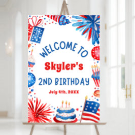 Poster 4º de julho - Sinal de Boas-vindas do Partido Patr