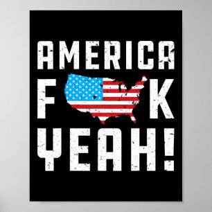 Poster 4º Ofjuly América Sim Engraçado Presente
