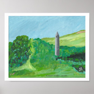 Póster 40 tons de verde