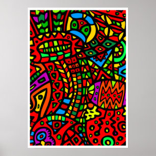 Póster #411 abstrato