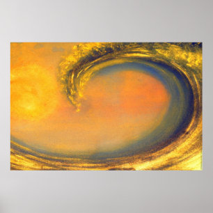Póster 42. Onda dourada