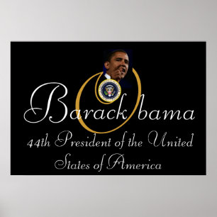 Póster 44 de Barack Obama, comemorativo de 52"x35"