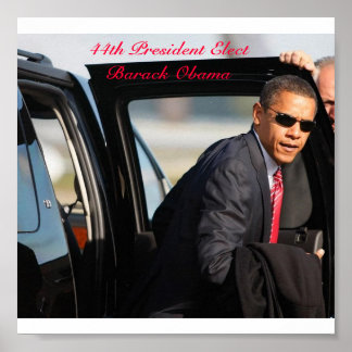 Poster 44 eleitoral de Barack Obama