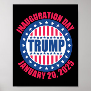 Poster 45 47 Eua 47º Presidente Donald Trump Inauguração