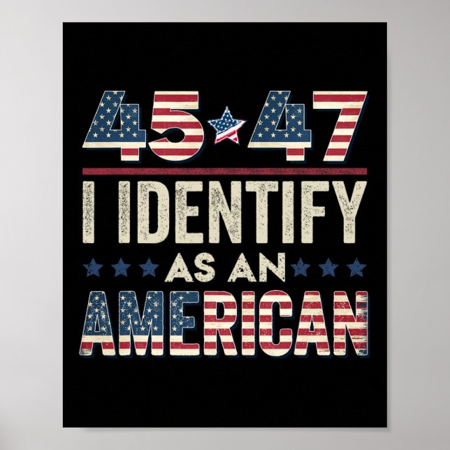 Poster 45 47 Identifico-Me Como Presidente Americano 20 (Frente)
