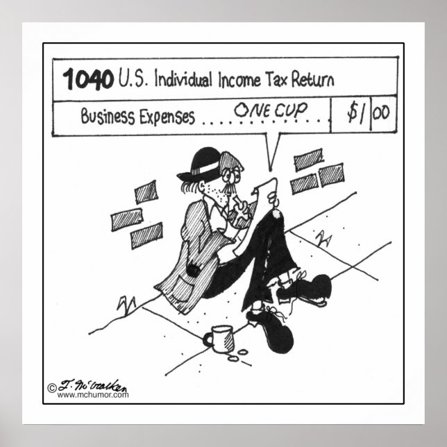 Póster 4666_tax_cartoon (Frente)