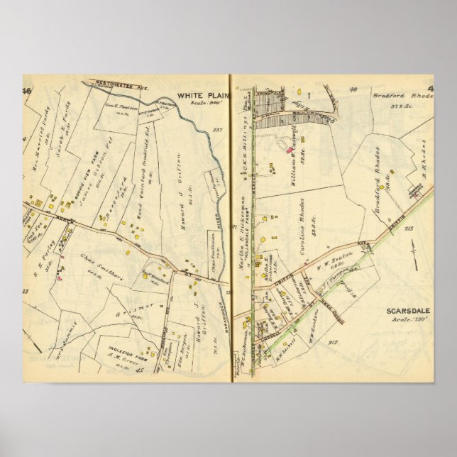 Póster 46-47 Planícies Brancas, Escardale (Frente)