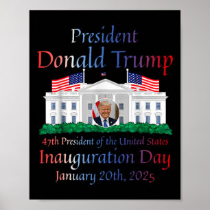 Poster 47º Presidente dos EUA