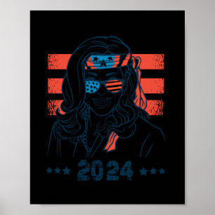 Poster 47.º Presidente Kamala Harris 2024