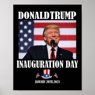 Poster 47 Presidente Donald Trump Dia de Inauguração 2025