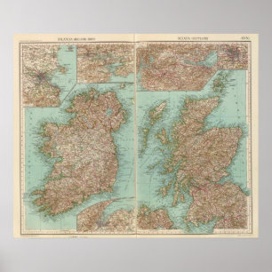Póster 4950 Ireland, Scotland