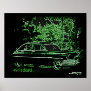 Póster 49 Packard no néon
