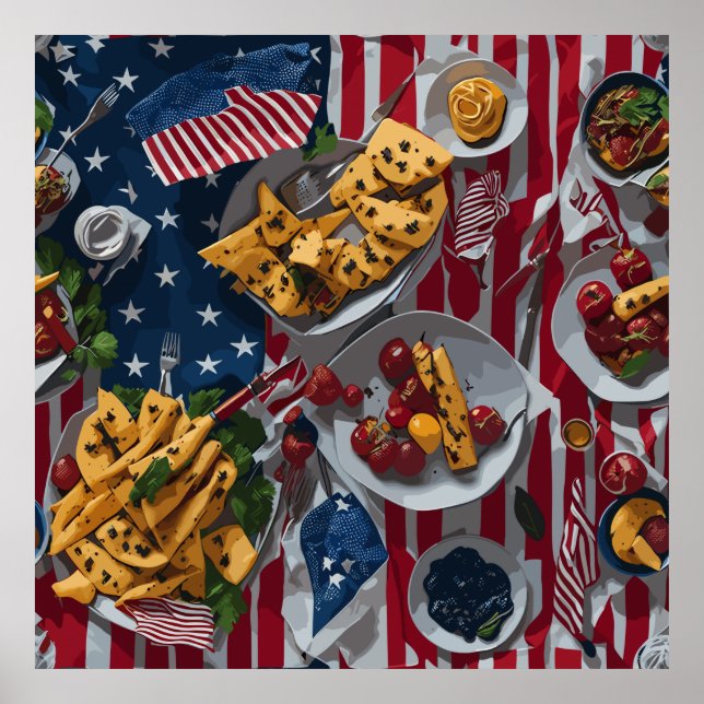 Poster 4 de julho Celebração (Frente)