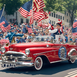 Póster 4 de julho Celebração