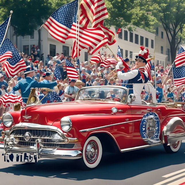 Póster 4 de julho Celebração (Criador carregado)