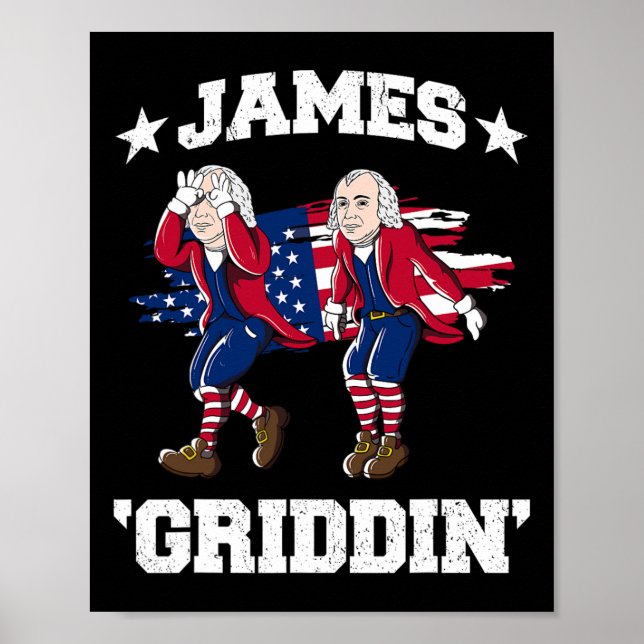 Poster 4 De Julho De James Madison Griddy James Griddin (Frente)