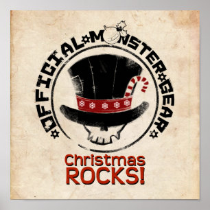 Poster 4 Little Monsters - Andy Holiday