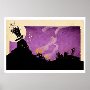 Póster 4 Little Monsters - Halloween Night