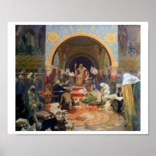Poster #4 O czar Simeon búlgaro, Mucha