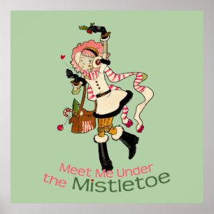 Póster 4 Pequenos Monstros - Nessa Holiday