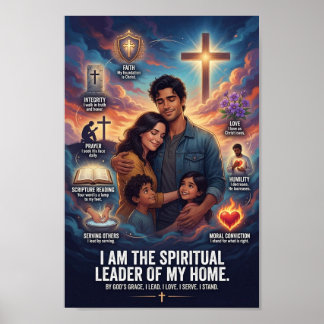 Poster #4 Um Homem Cristão Vive Assim