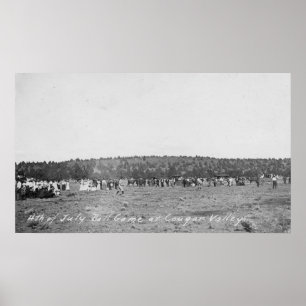 Póster 4o do jogo de basebol de julho