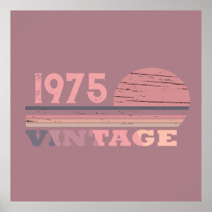 Poster 50ª festa de aniversário personalizada