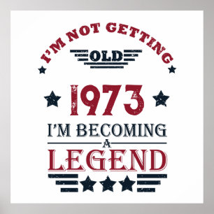 Poster 50ª festa de aniversário personalizada