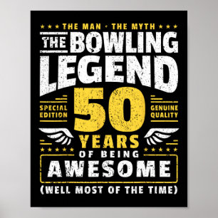 Poster 50º Aniversário da Boliche 50 anos