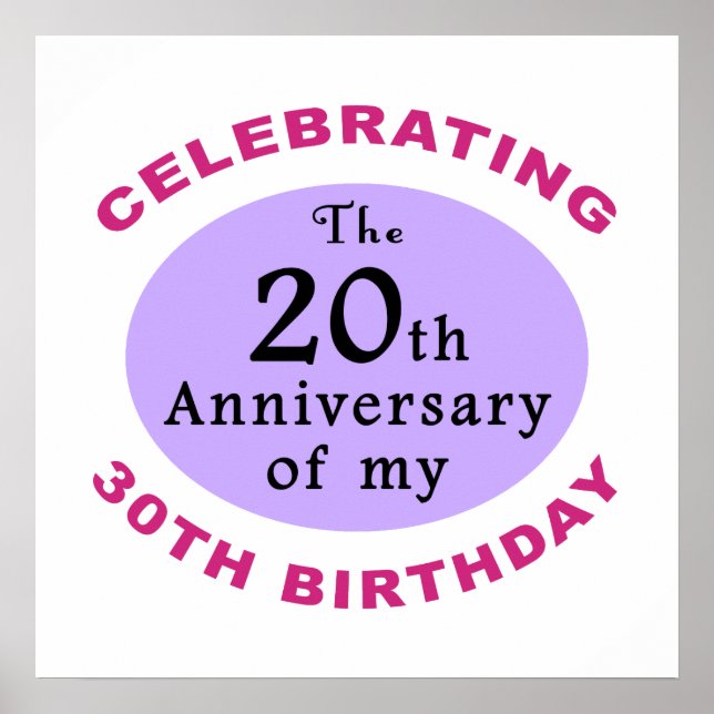 Póster 50º aniversário de doações engraçadas (Frente)