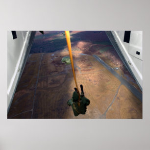 Poster 501 Regimento de Infantaria de Paraquedas de rua