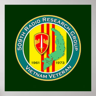 Póster 509.o RRG - ASA Vietname