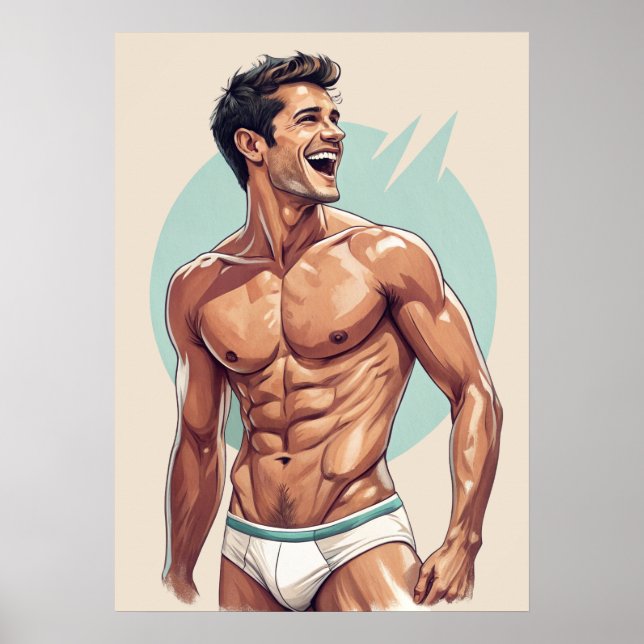 Poster 50 - cara bonito (Frente)