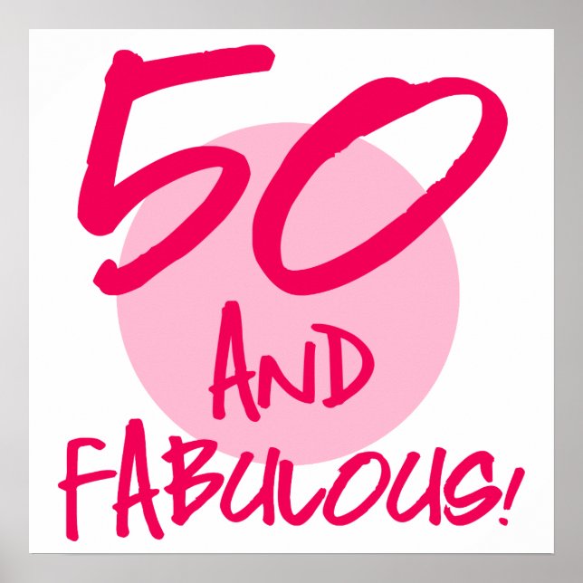 Poster 50 E Fabuloso (Frente)