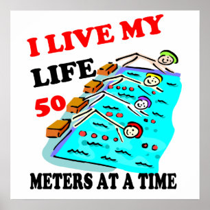Póster 50 metros de cada vez