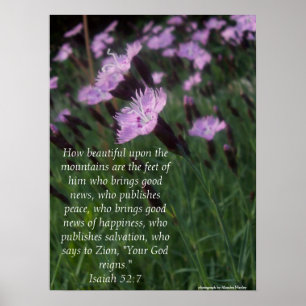 Póster 52:7 de Isaiah