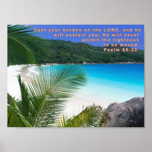 Póster 55:22 do salmo