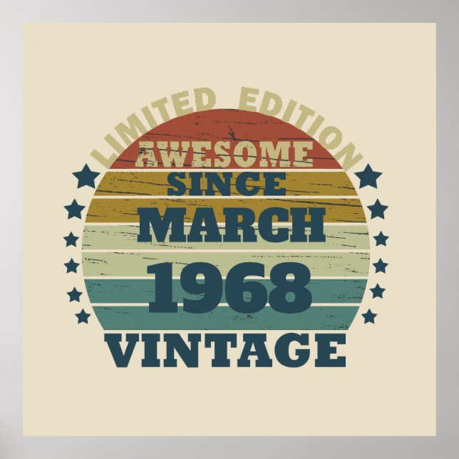 Poster 55 anos de safra personalizados 55 anos (Frente)