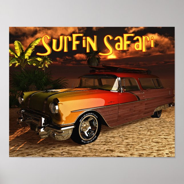 Póster 56 Surfin Safari (Frente)